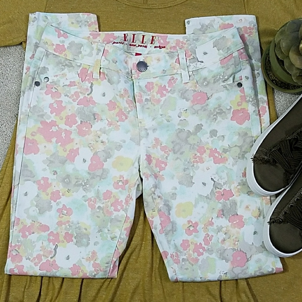 Elle floral pants